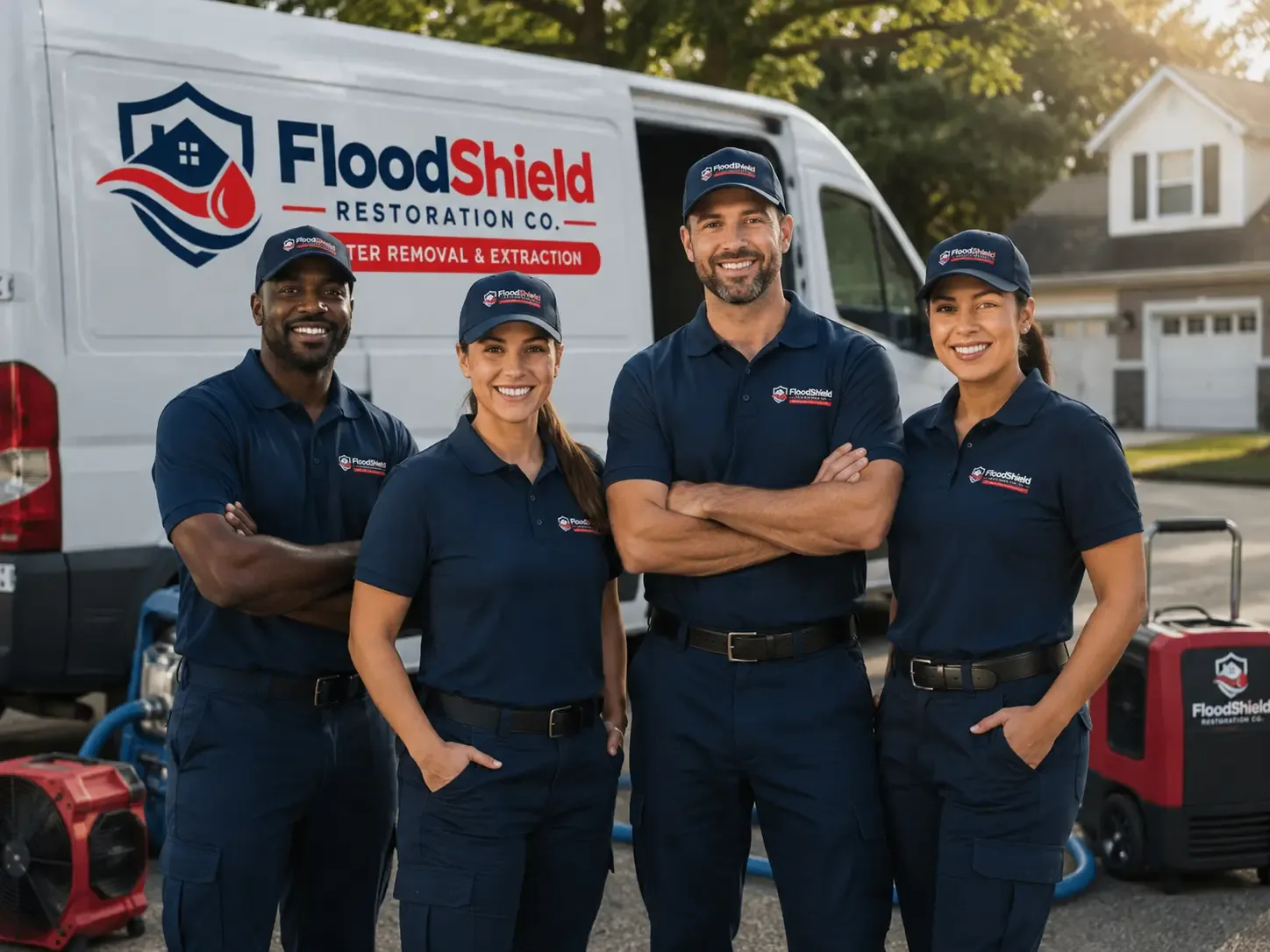 Flood Damage Restoration company in Perrysville, OH